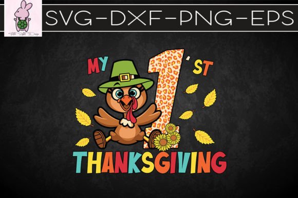 1st Thanksgiving Turkey SVG