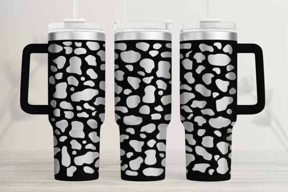 Cow Skin 40oz Laser Tumbler Wrap SVG