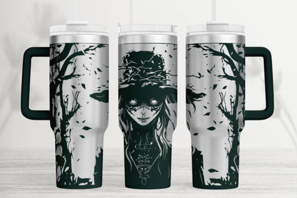 Nightmare Tumbler Wrap SVG