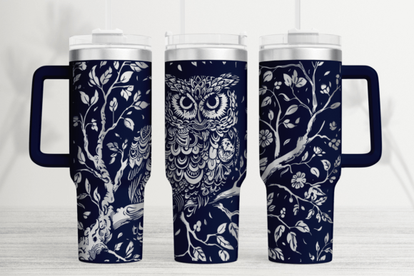 Paisley Owl Tumbler Wrap